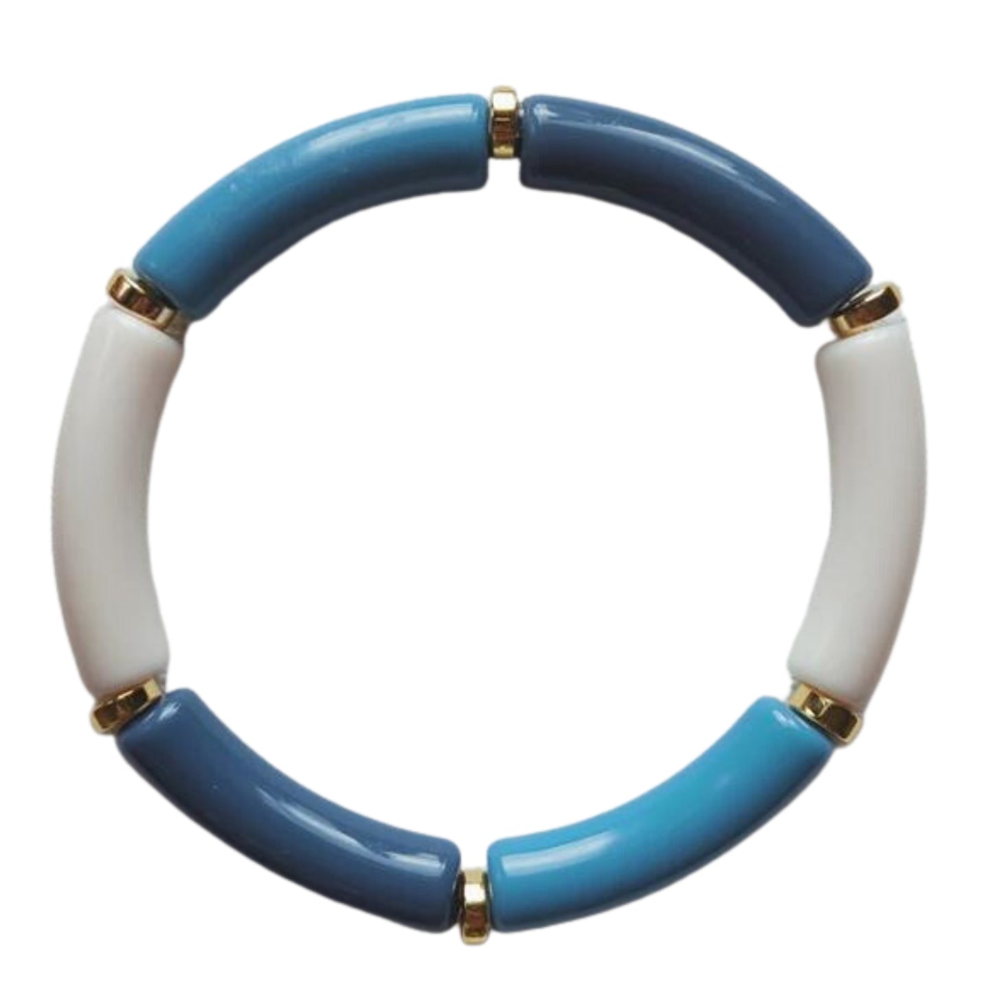 Tube armband - blauw