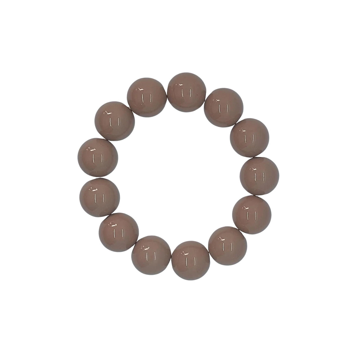 Bubble armband - taupe