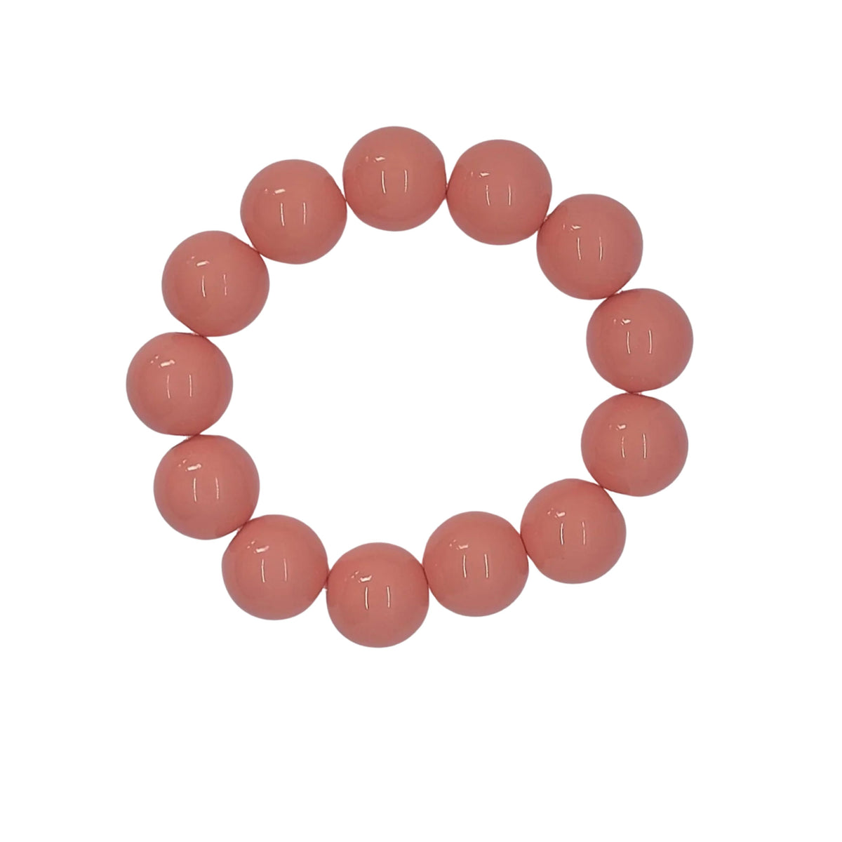 Bubble armband - koraalroze