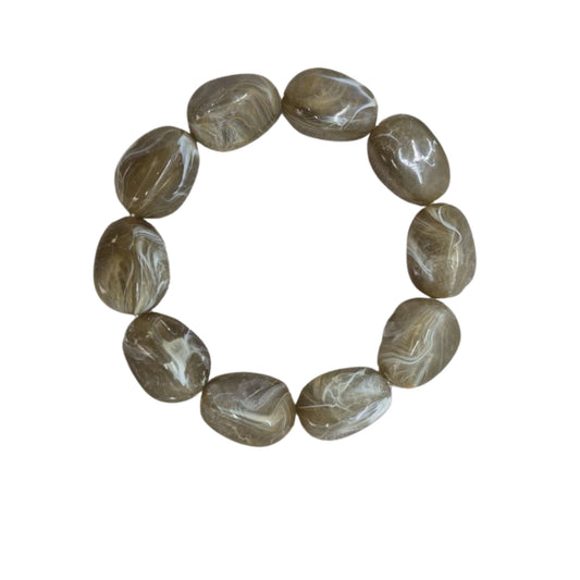 Armband - olijfgroen