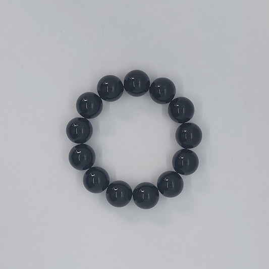 Bubble armband - zwart