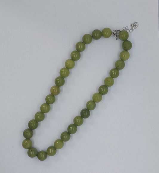 Kralenketting - kakigroen
