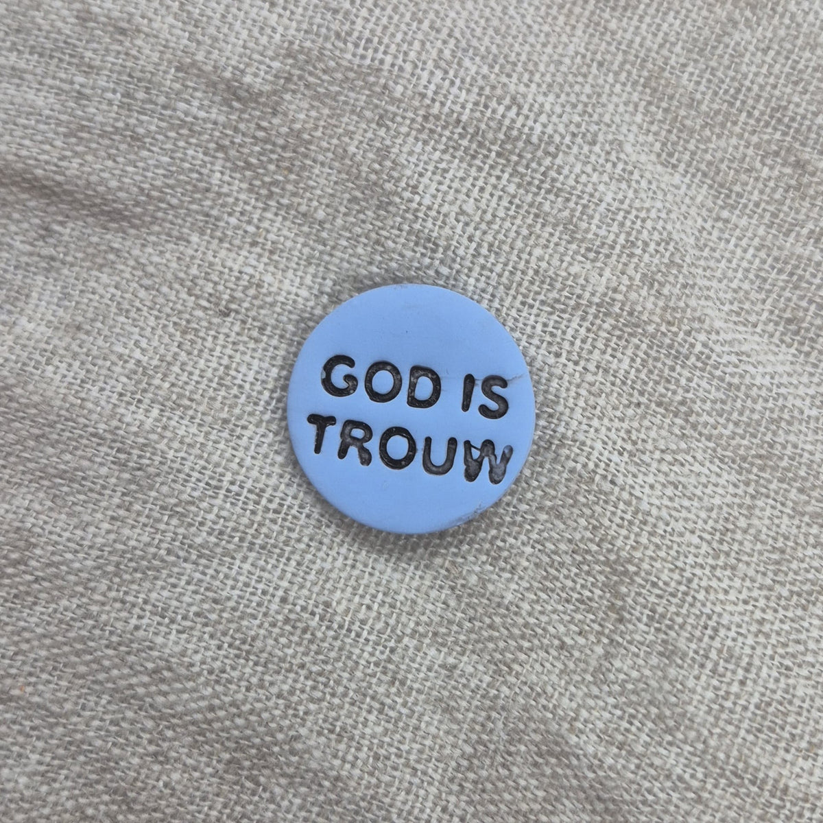 Kettingbedel: 'God is Trouw'