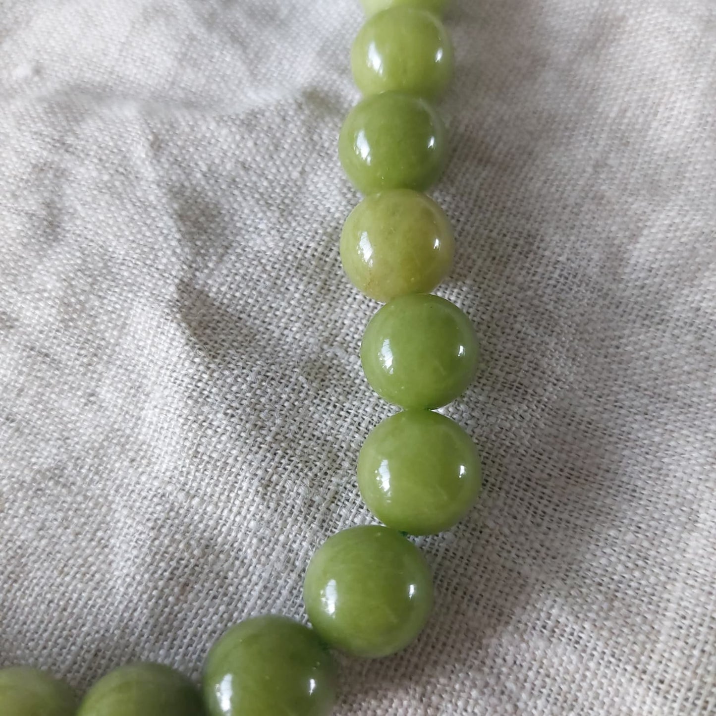 Kralenketting - kakigroen