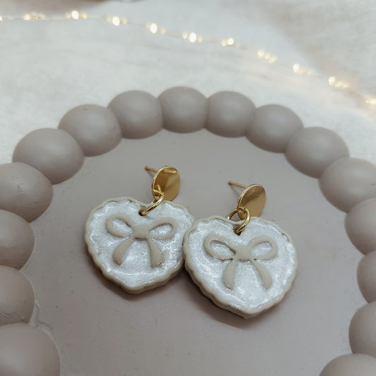 KERST | Hartje/strik - beige