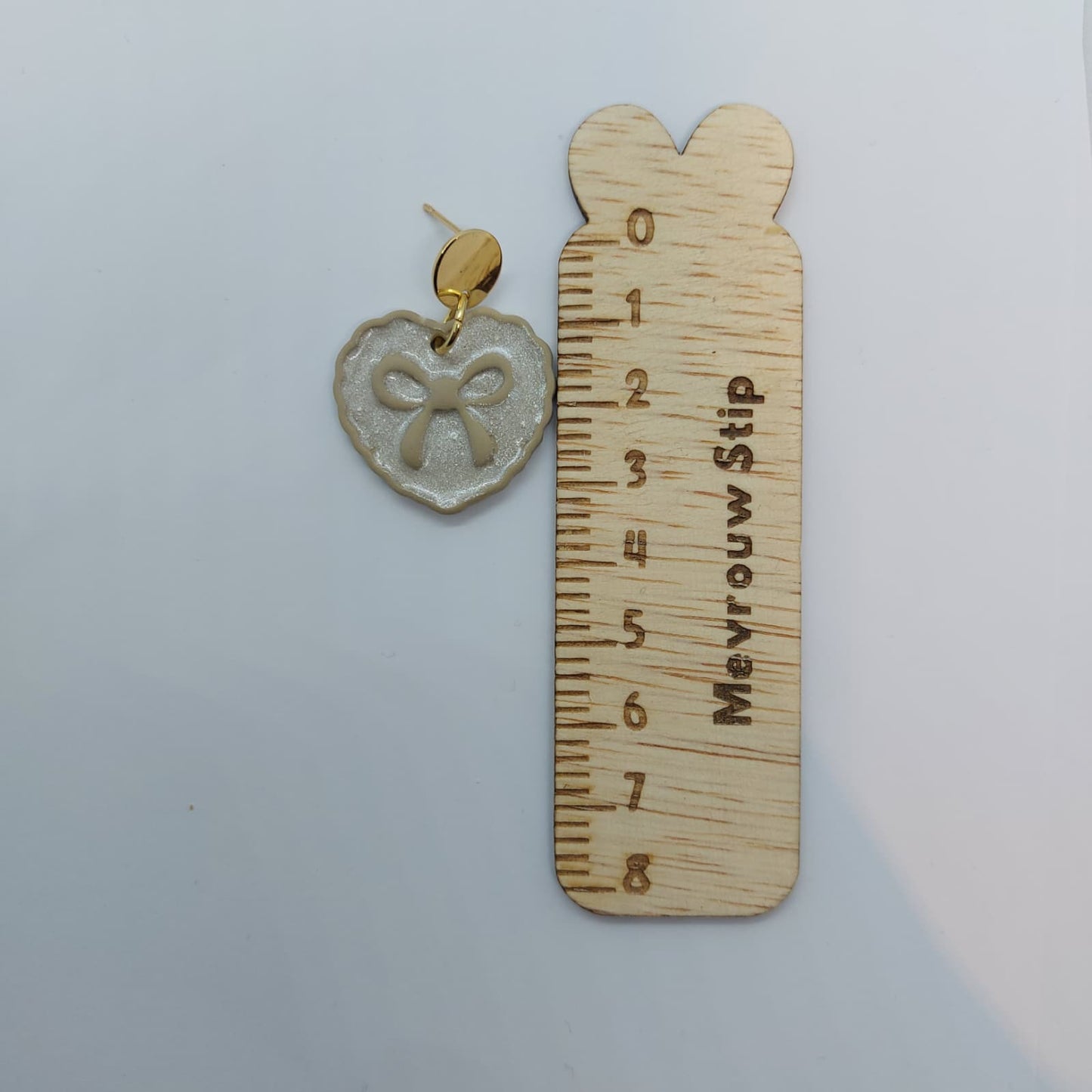 KERST | Hartje/strik - beige