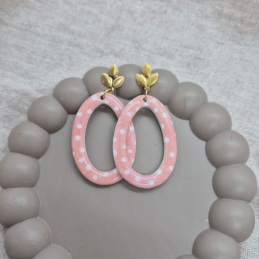 Jade - roze/stippen