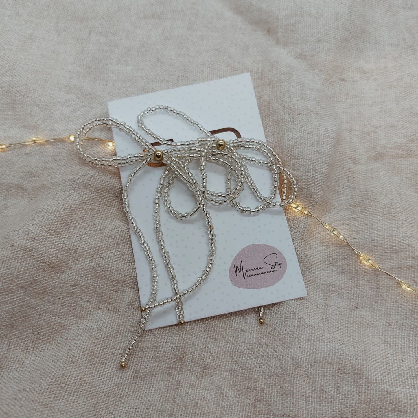 KERST | strikjes kralen