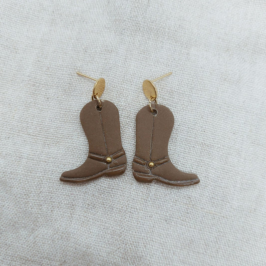 HERFST boots - donkerbruin