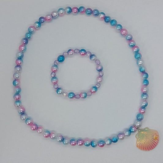 KIDS ketting/armband - blauw