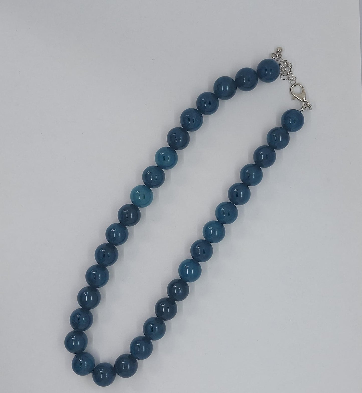 Kralenketting - donkerblauw