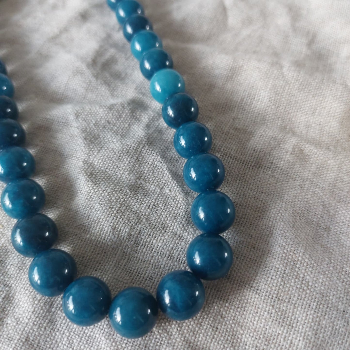 Kralenketting - donkerblauw