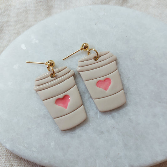 Coffeecup | zand/roze