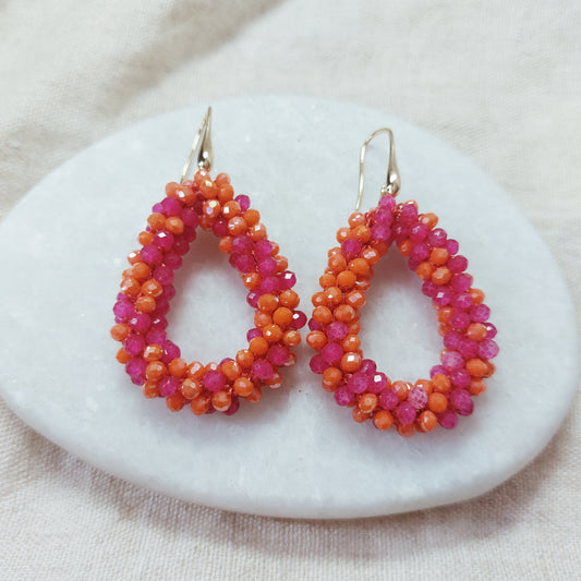 Drop - roze/oranje
